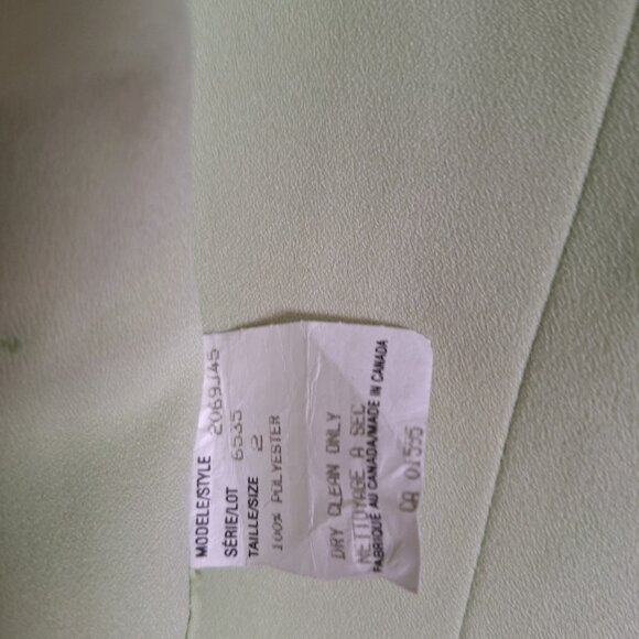 Vintage Apple green summer shorts sleeve jacket - Picture 11 of 12